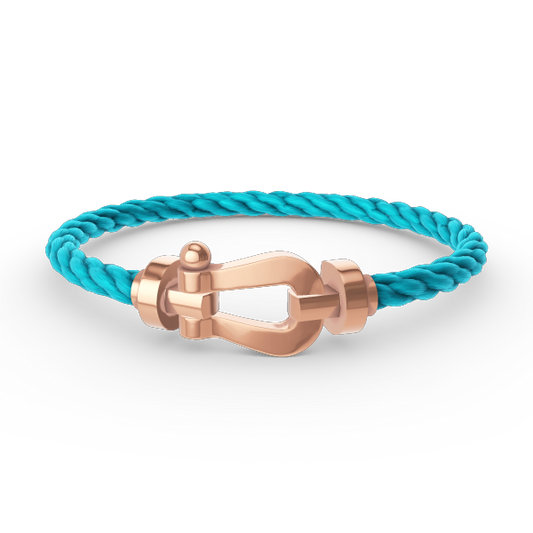 [Bling Jewelrys ]FORCE LARGE HORSESHOE NO DIAMOND BRACELET ROSE GOLD