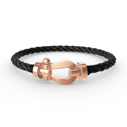 [Bling Jewelrys ]FORCE LARGE HORSESHOE NO DIAMOND BRACELET ROSE GOLD