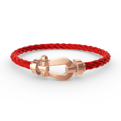 [Bling Jewelrys ]FORCE LARGE HORSESHOE NO DIAMOND BRACELET ROSE GOLD