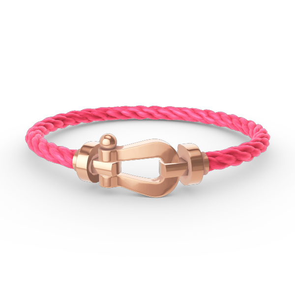 [Bling Jewelrys ]FORCE LARGE HORSESHOE NO DIAMOND BRACELET ROSE GOLD