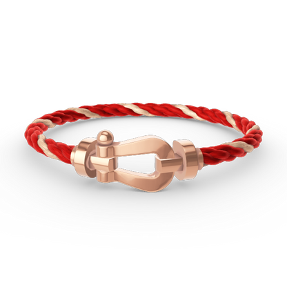 [Bling Jewelrys ]FORCE LARGE HORSESHOE NO DIAMOND BRACELET ROSE GOLD