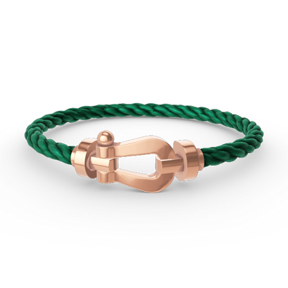 [Bling Jewelrys ]FORCE LARGE HORSESHOE NO DIAMOND BRACELET ROSE GOLD