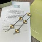 [Bling Jewelrys ] CLOVER 5 MOTIF LASER BRACELET COLLECTION