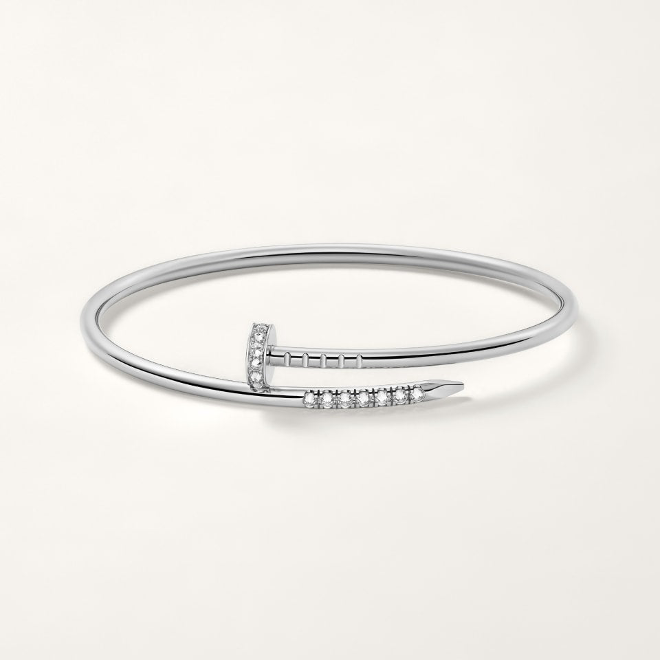 [Bling Jewelrys]JUSTE ARMBAND 2,5MM DIAMANTEN NEU