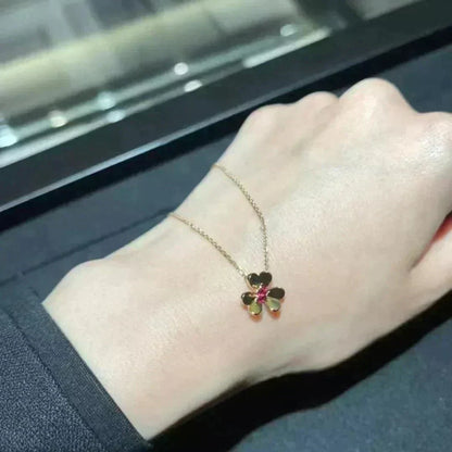 [Bling Jewelrys ]FRIVOLE GOLDENES BLUMEN-COLLIER