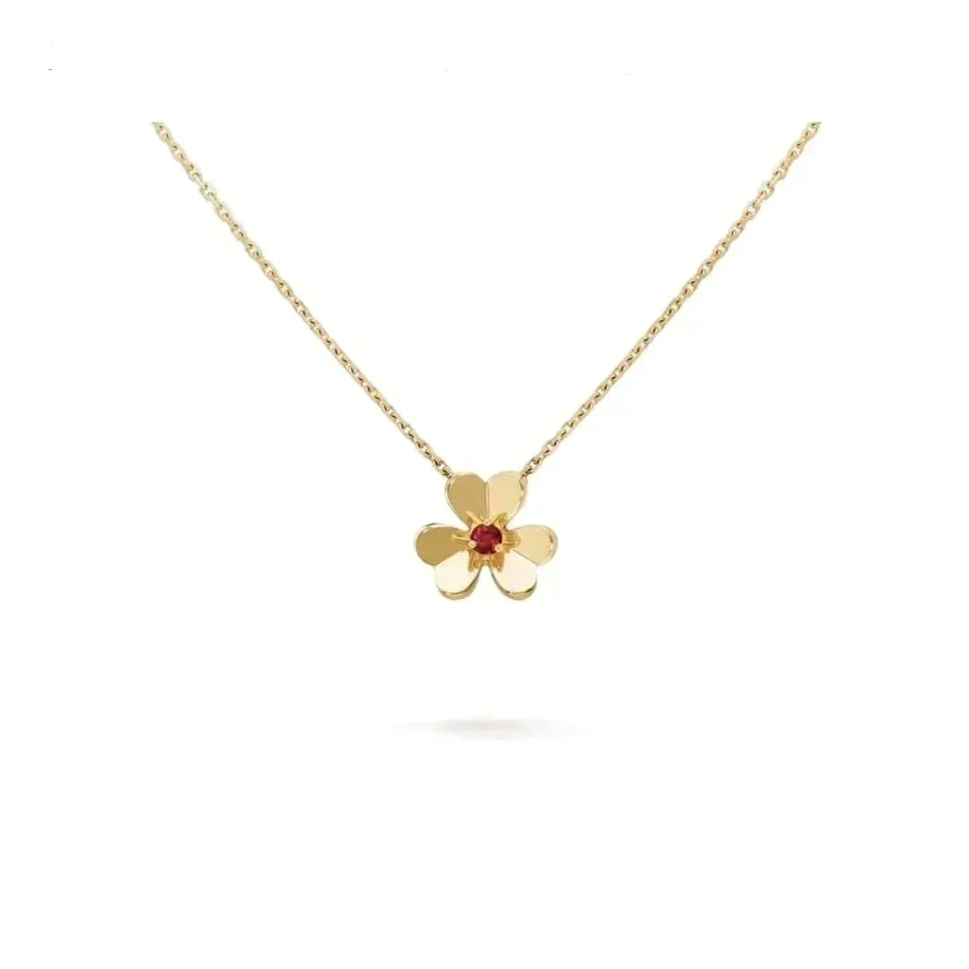 [Bling Jewelrys ]FRIVOLE GOLDENES BLUMEN-COLLIER