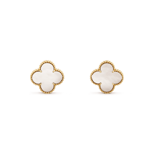 [Bling Jewelrys ]CLOVER MINI GOLD EARRINGS