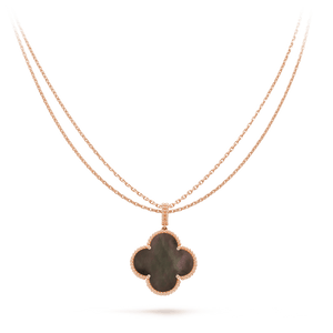 {
  "Bling Jewelrys": "ブリングジュエリー",
  "CLOVER 25MM GOLD DARK MOP BIG CLOVER NECKLACE": "クローバー 25mm ゴールド ダークマザーオブパール ビッグクローバーネックレス"
}