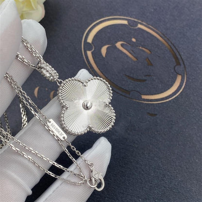 [Bling Jewelry] 25 MM KLEEBATT-HALSKETTE AUS SILBER