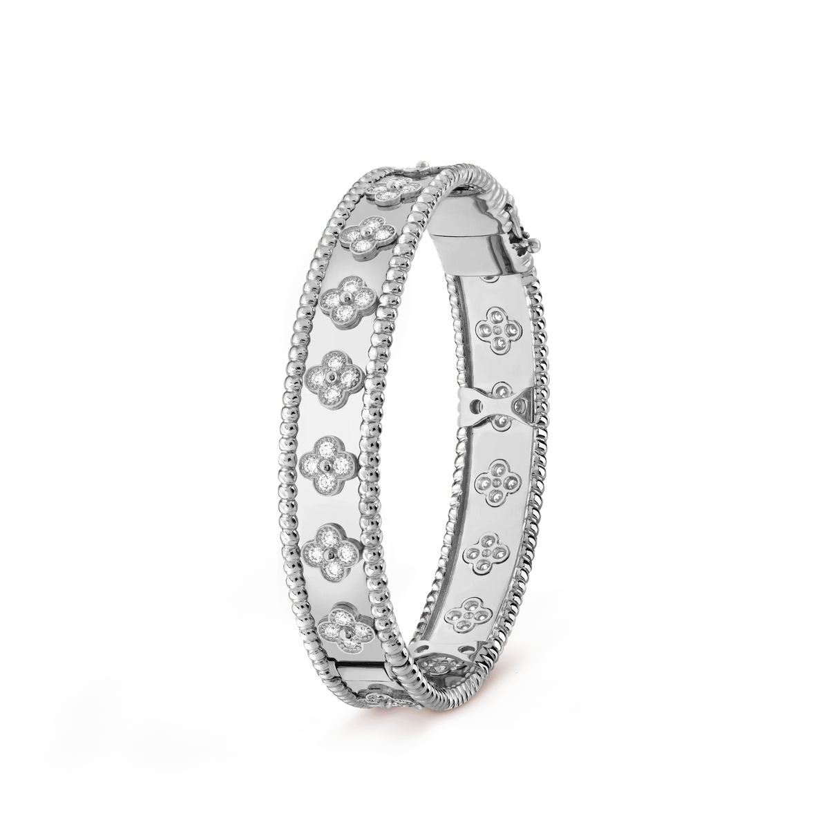 [Bling Jewelrys ]CLOVER BRACELET 8MM DIAMONDS