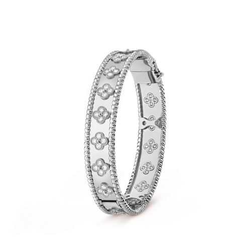 [Bling Jewelrys ]CLOVER BRACELET 8MM DIAMONDS