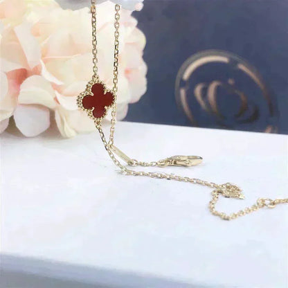 [Bling Jewelry] KLEEBART KARNEOL EINZELNE BLUMENARMBAND