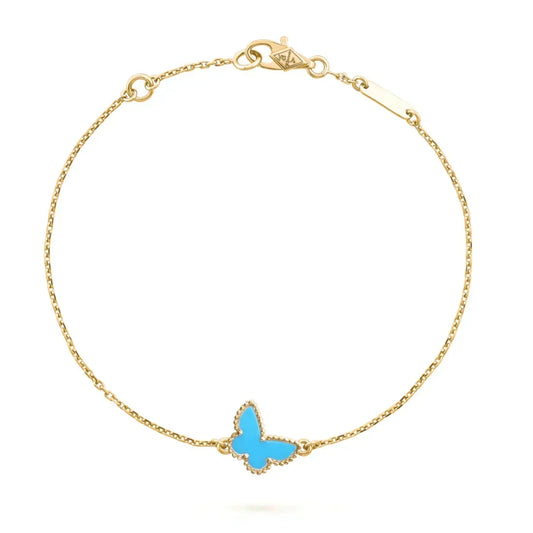 [Bling Jewelrys ]BUTTERFLY TURQUOISE BUTTERFLY BRACELET