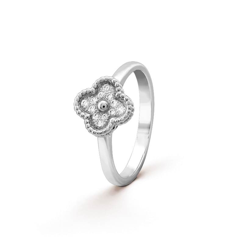 [Bling Jewelrys ]クローバーダイヤモンドリング