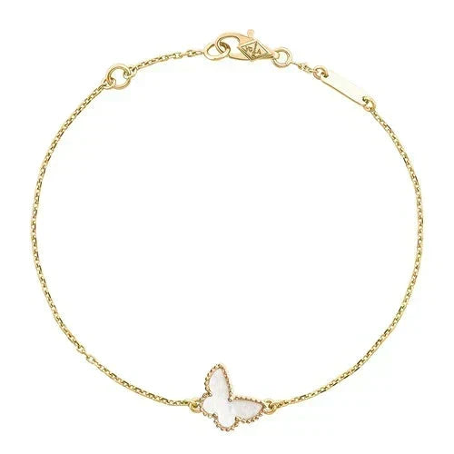 [Bling Jewelrys ]SCHMETTERLINGSARMBAND AUS DUNKLEM PERLMUTT