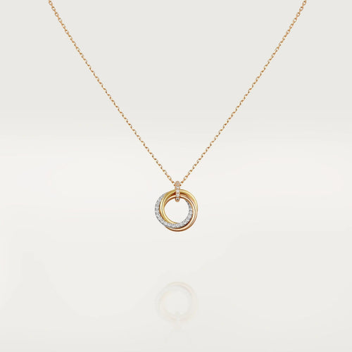 {
  "Bling Jewelrys": "ブリングジュエリー",
  "TRINITY NECKLACE SILVER GOLD PINK GOLD DIAMONDS": "トリニティネックレス シルバー ゴールド ピンクゴールド ダイヤモンド"
}