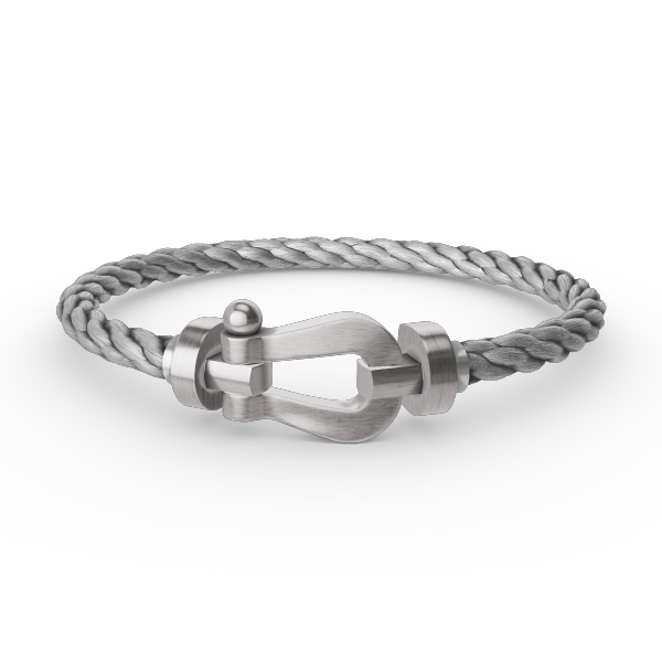[Bling Jewelrys ]FORCE LARGE HORSESHOE NO DIAMOND BRACELET SILVER