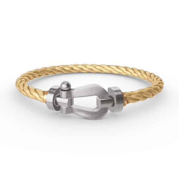 [Bling Jewelrys ]FORCE LARGE HORSESHOE NO DIAMOND BRACELET SILVER