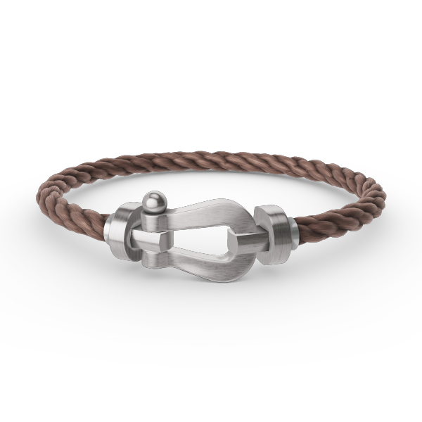 [Bling Jewelrys ]FORCE LARGE HORSESHOE NO DIAMOND BRACELET SILVER