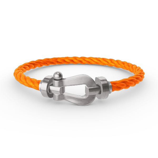 [Bling Jewelrys ]FORCE LARGE HORSESHOE NO DIAMOND BRACELET SILVER