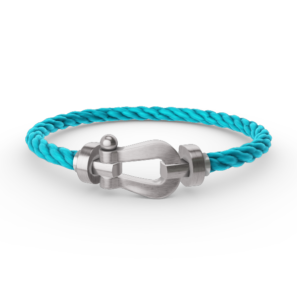 [Bling Jewelrys ]FORCE LARGE HORSESHOE NO DIAMOND BRACELET SILVER
