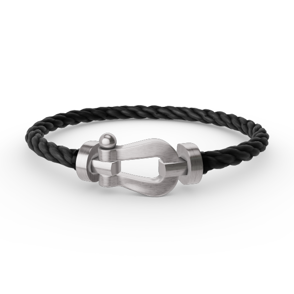 [Bling Jewelrys ]FORCE LARGE HORSESHOE NO DIAMOND BRACELET SILVER