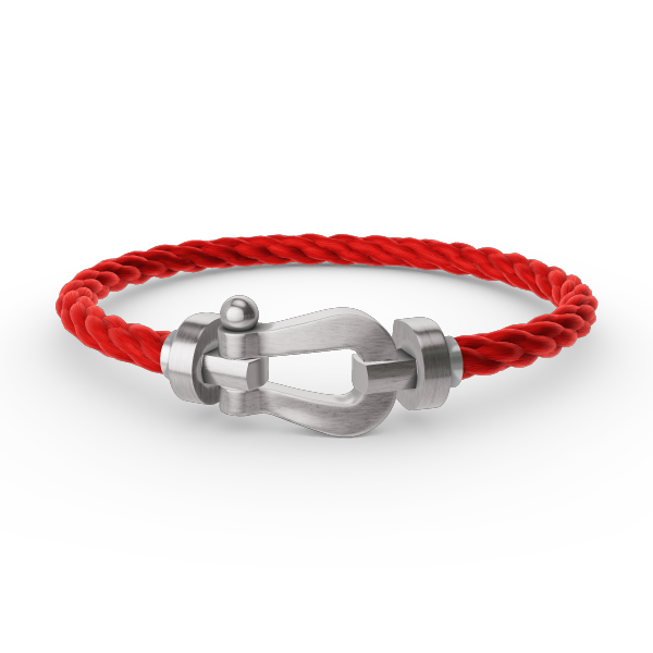 [Bling Jewelrys ]FORCE LARGE HORSESHOE NO DIAMOND BRACELET SILVER