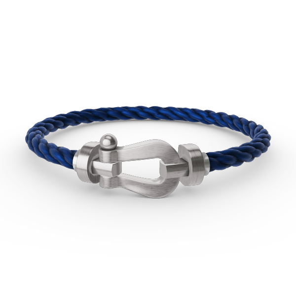 [Bling Jewelrys ]FORCE LARGE HORSESHOE NO DIAMOND BRACELET SILVER