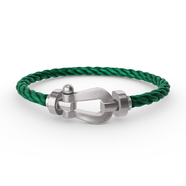 [Bling Jewelrys ]FORCE LARGE HORSESHOE NO DIAMOND BRACELET SILVER
