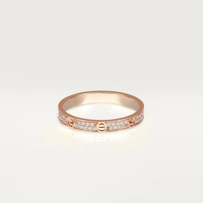 [Bling Jewelrys ]LOVE RING 2.65MM DIAMOND