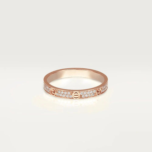 [Bling Jewelrys ]LOVE RING 2.65MM DIAMOND