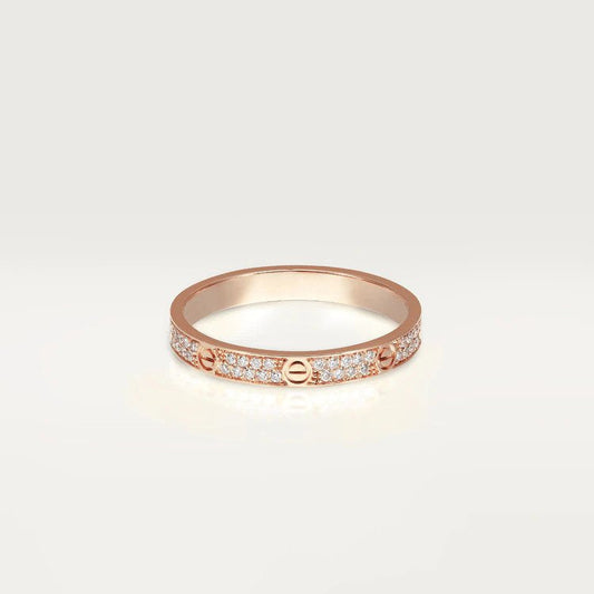 [Bling Jewelrys ]LOVE RING 2.65MM DIAMOND