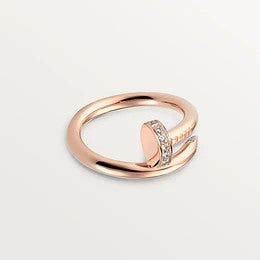 [Bling Jewelrys ]JUSTE RING 2.65MM PINK GOLD DIAMOND