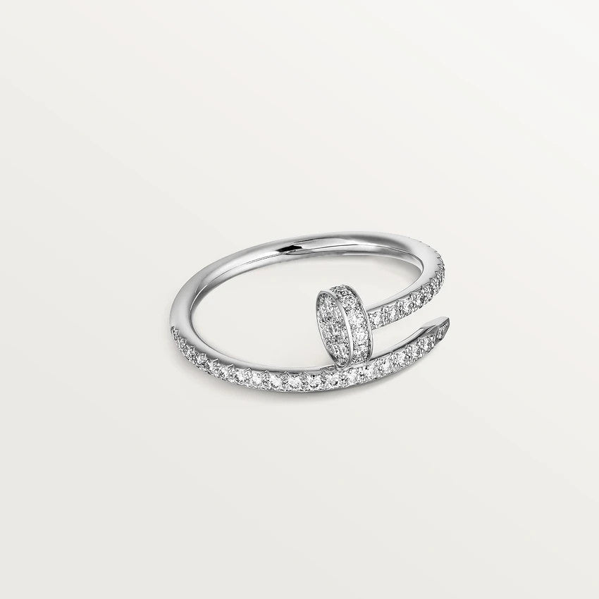 [Bling Jewelrys ]JUSTE RING 1.8MM SILVER DIAMONDS