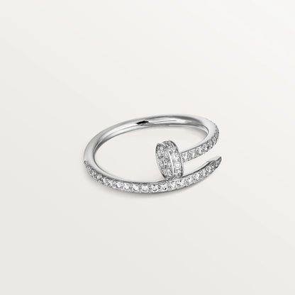 [Bling Jewelrys ]JUSTE RING 1.8MM SILVER DIAMONDS