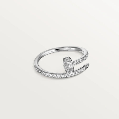 [Bling Jewelrys ]JUSTE RING 1.8MM SILVER DIAMONDS