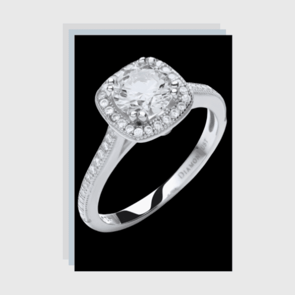 hot jewelry main cz stone silver ring 925 sterling