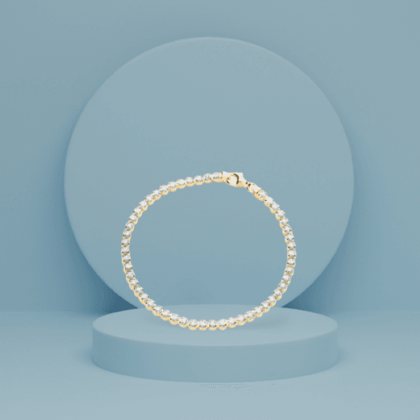 fine jewelry classic jewelry 925 sterling silver 14k 18k gold plated classic fine tennis bracelet